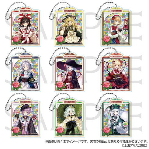 『東方Project』トレーディングアクリルキーホルダー ハイカラさんVer.【BOX】